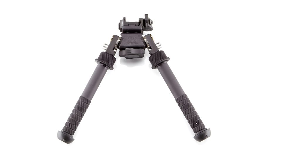 Wilson Combat Atlas BT10-LW17 Bipod, 1913 Picatinny Rail Mount, 4.75in to 9in, Aluminum, Black NW380