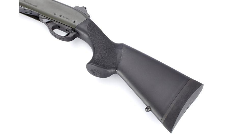 Wilson Combat Buttstock Assembly, Hogue, Short, Black Rubber Overmold SGBS-HSH