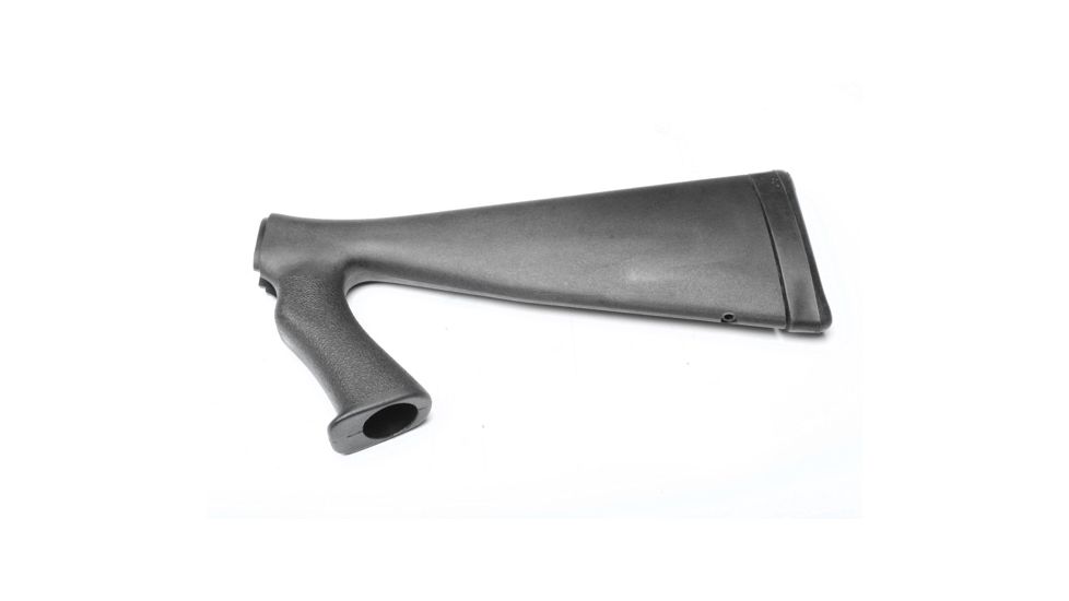 Wilson Combat Buttstock Assembly, SpeedFeed, Tactical, Short, Black Polymer, Silver SGBS-TACTS