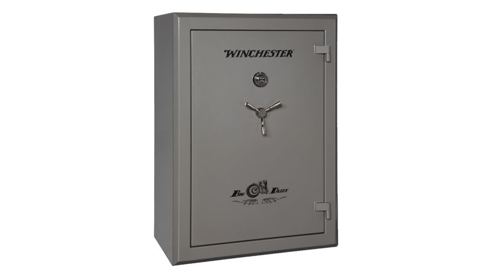 Winchester Safes Big Daddy, 42 Gun Safe, 75 Min Fire Rating, U.L. Listed Mechanical Lock, Gunmetal Gray, 36.5 cu. Ft, BD-5942-36-10-M