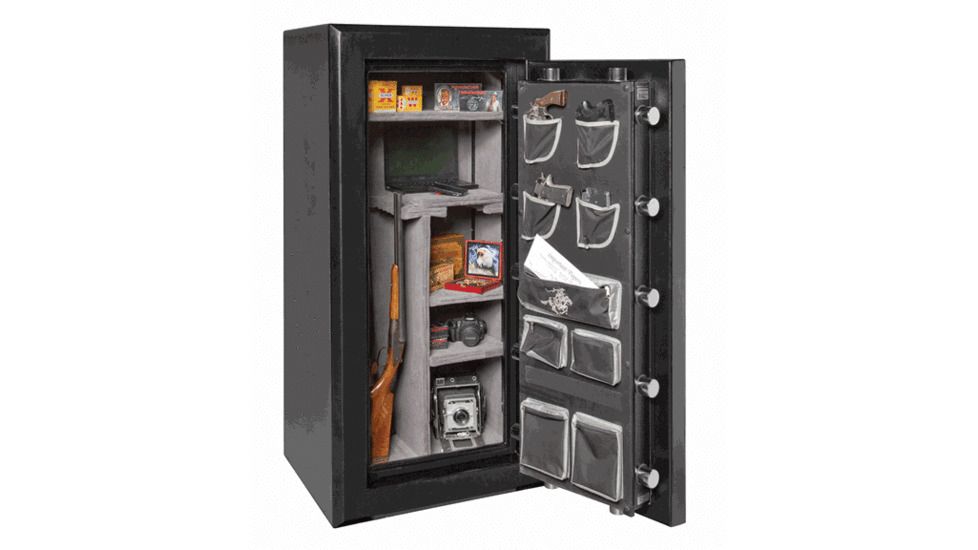 Winchester Safes Legacy 26 Gun Safe,Mechanical Lock,Black L6030267M