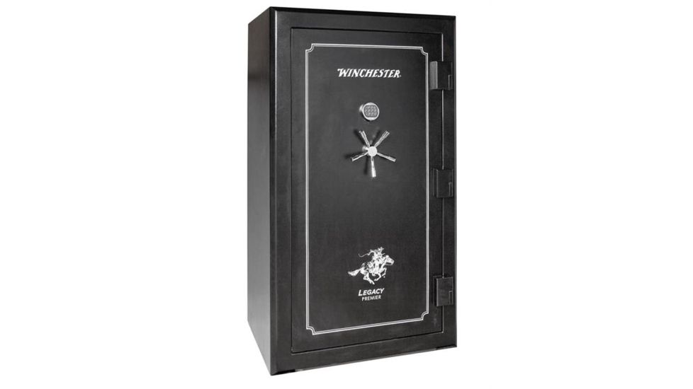 Winchester Safes Legacy 53, 51 Gun Safe, 2.5 Hour Fire Rating, Mechanical Lock, Black L7242537M