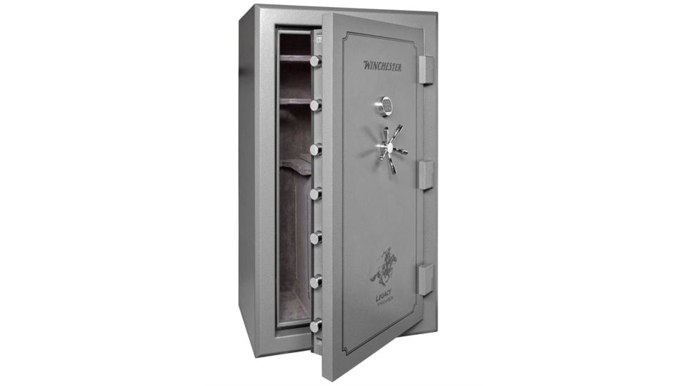 Winchester Safes Legacy 53, 51 Gun Safe, 2.5 Hour Fire Rating, Mechanical Lock, Granite L72425311M