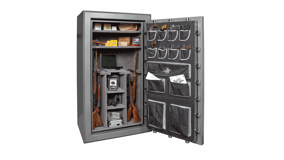 Winchester Safes Legacy 53, 51 Gun Safe, 2.5 Hour Fire Rating, Mechanical Lock, Granite L72425311M