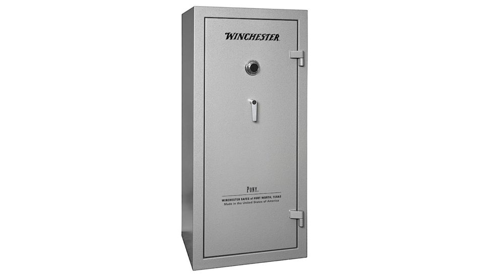 Winchester Safes P60281911M Pony 19-Gun Safe Granite Mechanical Entry