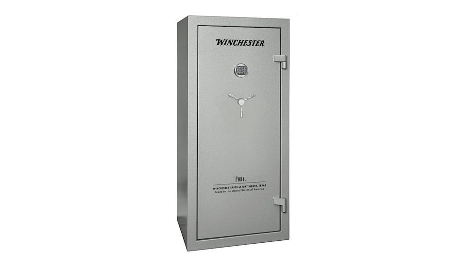 Winchester Safes P60281911UK Pony 19-Gun Safe Granite Electronic Keypad
