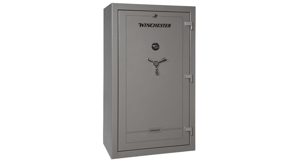 Winchester Safes Ranger 44, 48 Gun Safe, 60 Min Fire Rating, U.L. Listed Mechanical Lock, Black, 43.8 cu. Ft, R-7242-44-7-M