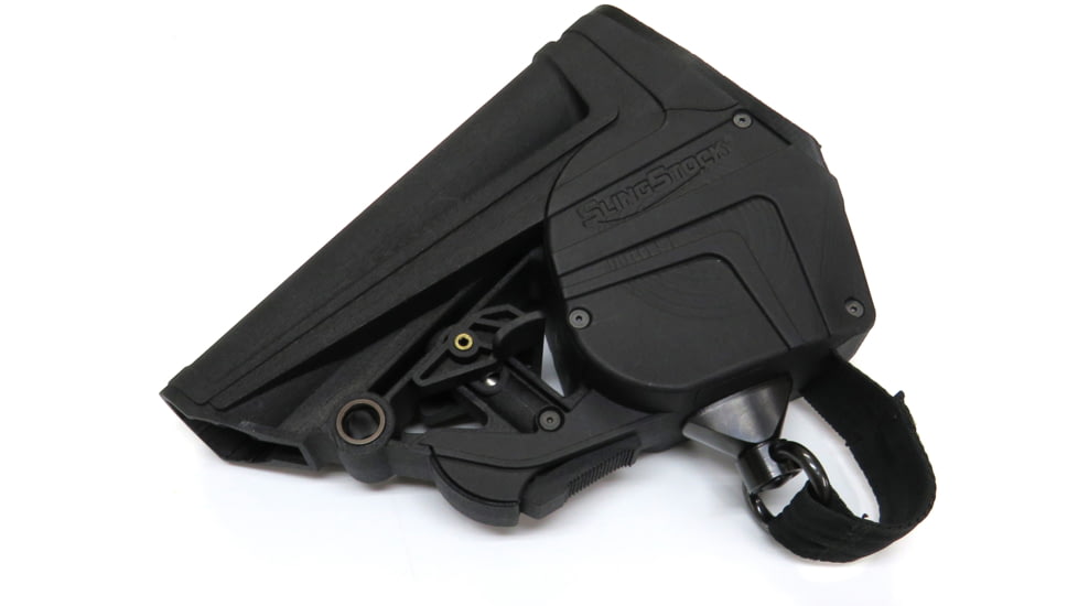 WMD Guns Slingstock Retractable Sling, Standatd, Black, 1-SS