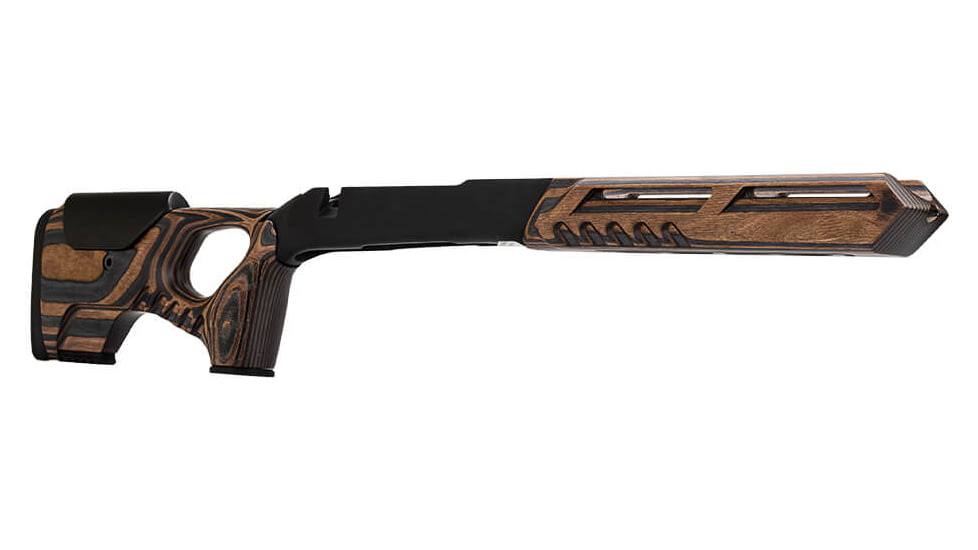 WOOX Cobra Precision Rifle Stock for Howa 1500 Weatherby, Long Action, Laminted Black/Brown, Regular, SH.GNS032.10