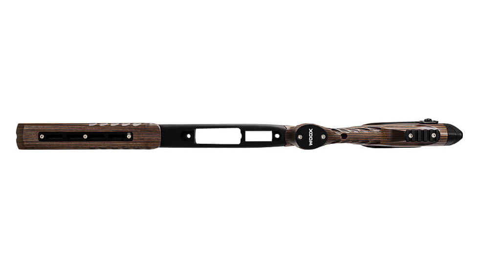 WOOX Cobra Precision Rifle Stock for Howa 1500 Weatherby, Long Action, Laminted Black/Brown, Regular, SH.GNS032.10