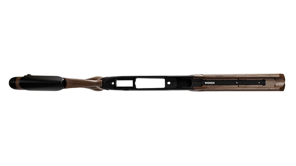 WOOX Cobra Precision Rifle Stock for Howa 1500 Weatherby, Long Action, Laminted Black/Brown, Regular, SH.GNS032.10