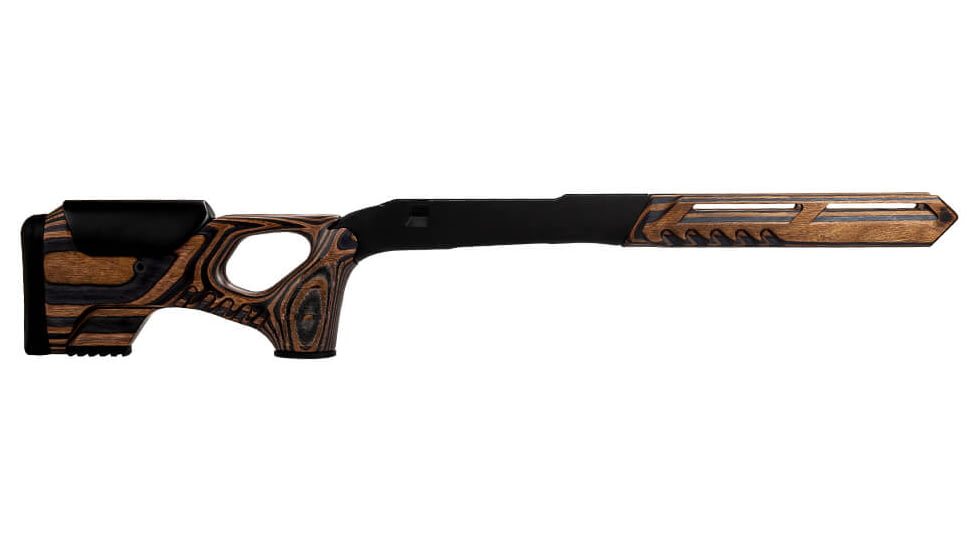 WOOX Cobra Precision Rifle Stock for Howa 1500 Weatherby, Long Action, Laminted Black/Brown, Regular, SH.GNS032.10
