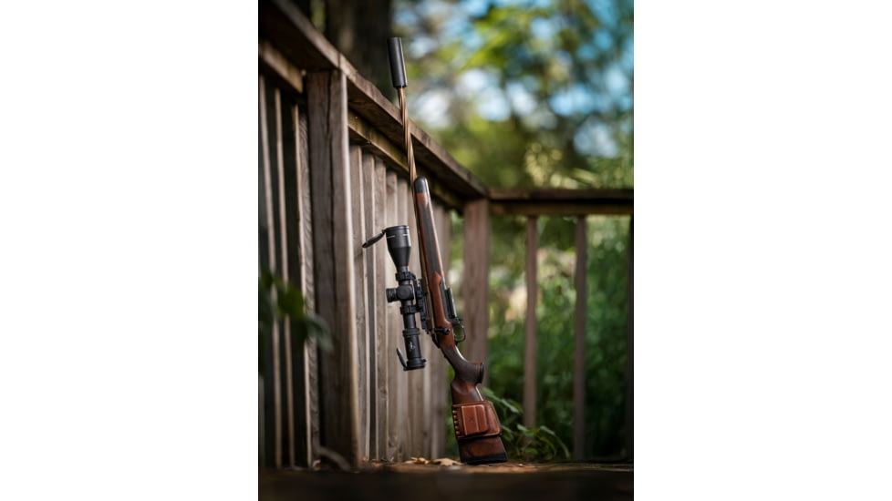 WOOX Elegante Sporter Precision Ruger 10/22 Wood Rifle Stock w/Integrated Mini-Chassis, Right Hand, Short Action, High Grade Walnut/Brown, SH.GNS085.03