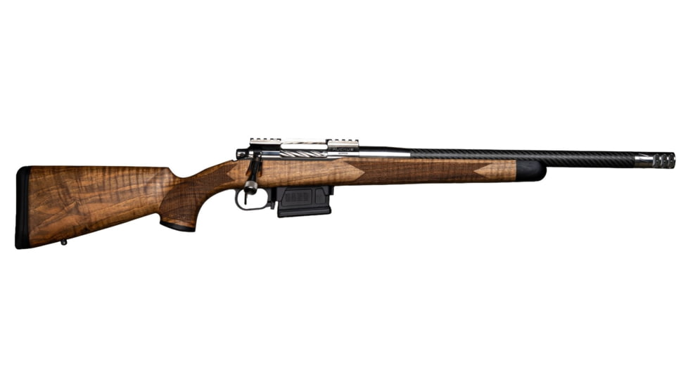 WOOX Elegante Sporter Precision Ruger 10/22 Wood Rifle Stock w/Integrated Mini-Chassis, Right Hand, Short Action, High Grade Walnut/Brown, SH.GNS085.03