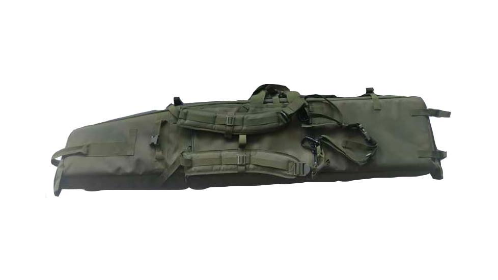 Wulf Optics Tactical Sniper Drag Bag, 53 inch, Tan, WU110