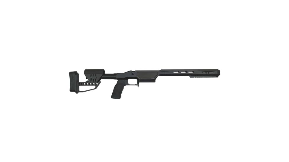 XLR Envy Chassis w/ Tactical Buttstock, Remington 700 Short Action, Black, Large, ENVY PKG REM 700 SA