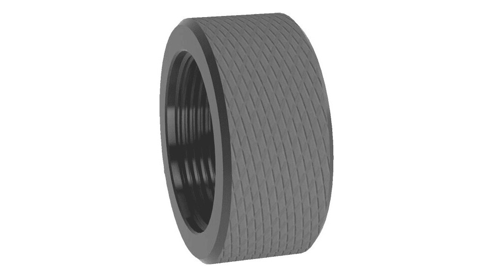 Yankee Hill Machine Co Thread Protector, For Use with VICTRA-12 Mounting Device When Suppressor is Not in Use, Matte Finish, Black, YHM-1249