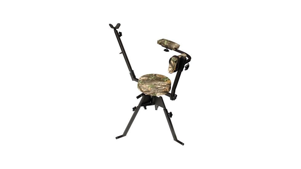 Yukon Mobile Rest 360 Degree Adjustable Leg Portable Shooting Chair MH72001