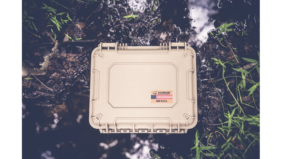 Yukon Outfitters 14in Hard Gun Case, Field Tan, MGWR14T