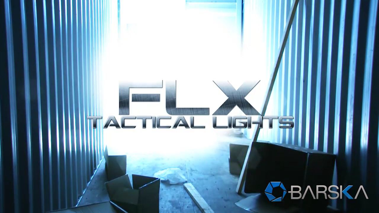 opplanet barska flx 260 lumen tactical flashlight and vertical grip video