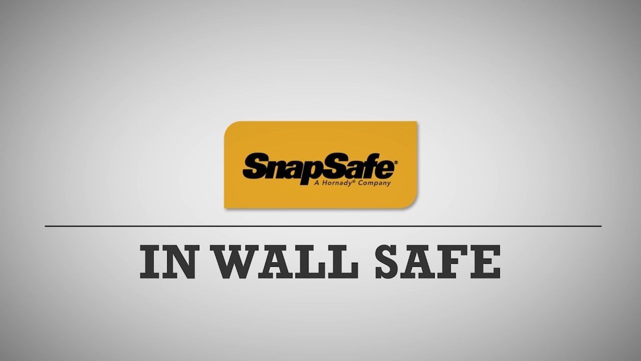 opplanet hornady snapsafe in wall safe video