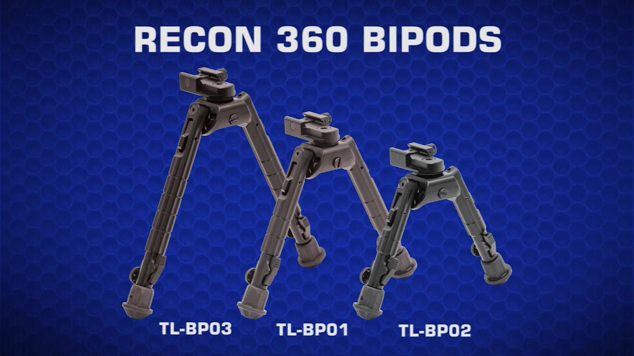 opplanet leapers utg recon 360 bipod video