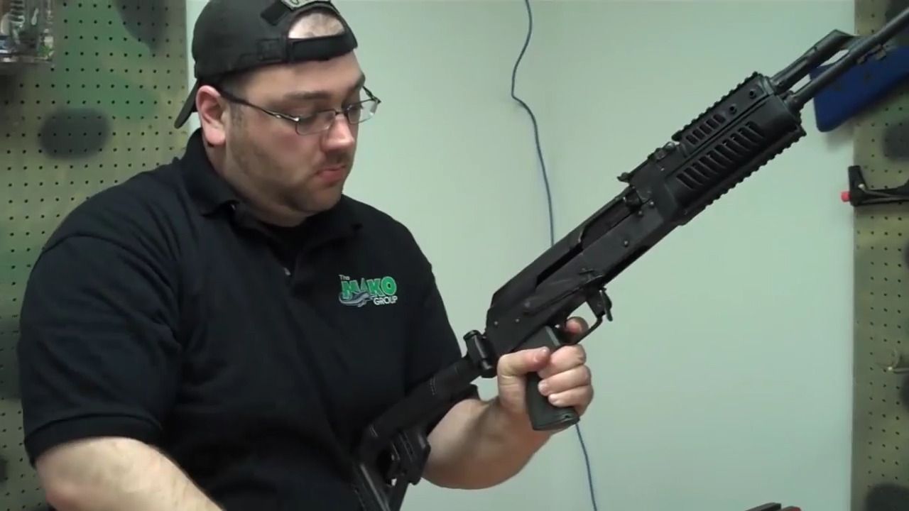 opplanet mako group fab defense installing uas ak m4 ak stock on an ak 47 74 video