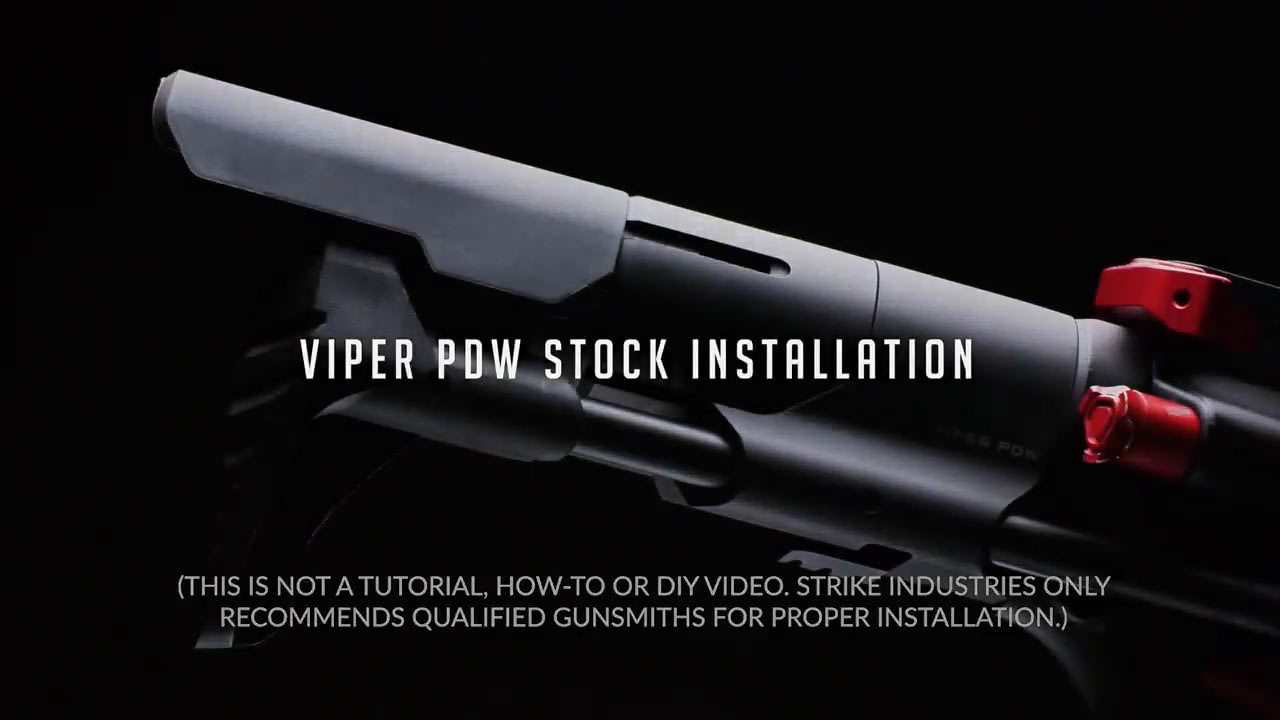 opplanet strike industries pdw stock installation video