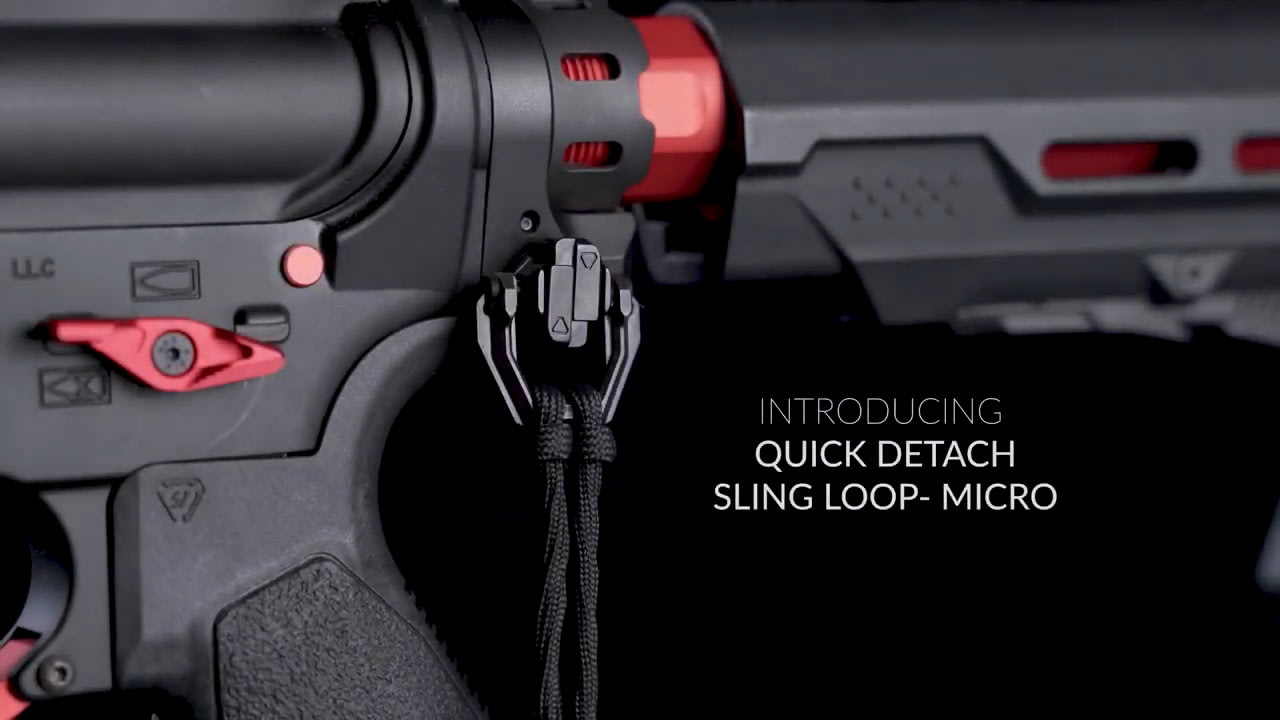 opplanet strike industries quick detach sling loop micro video