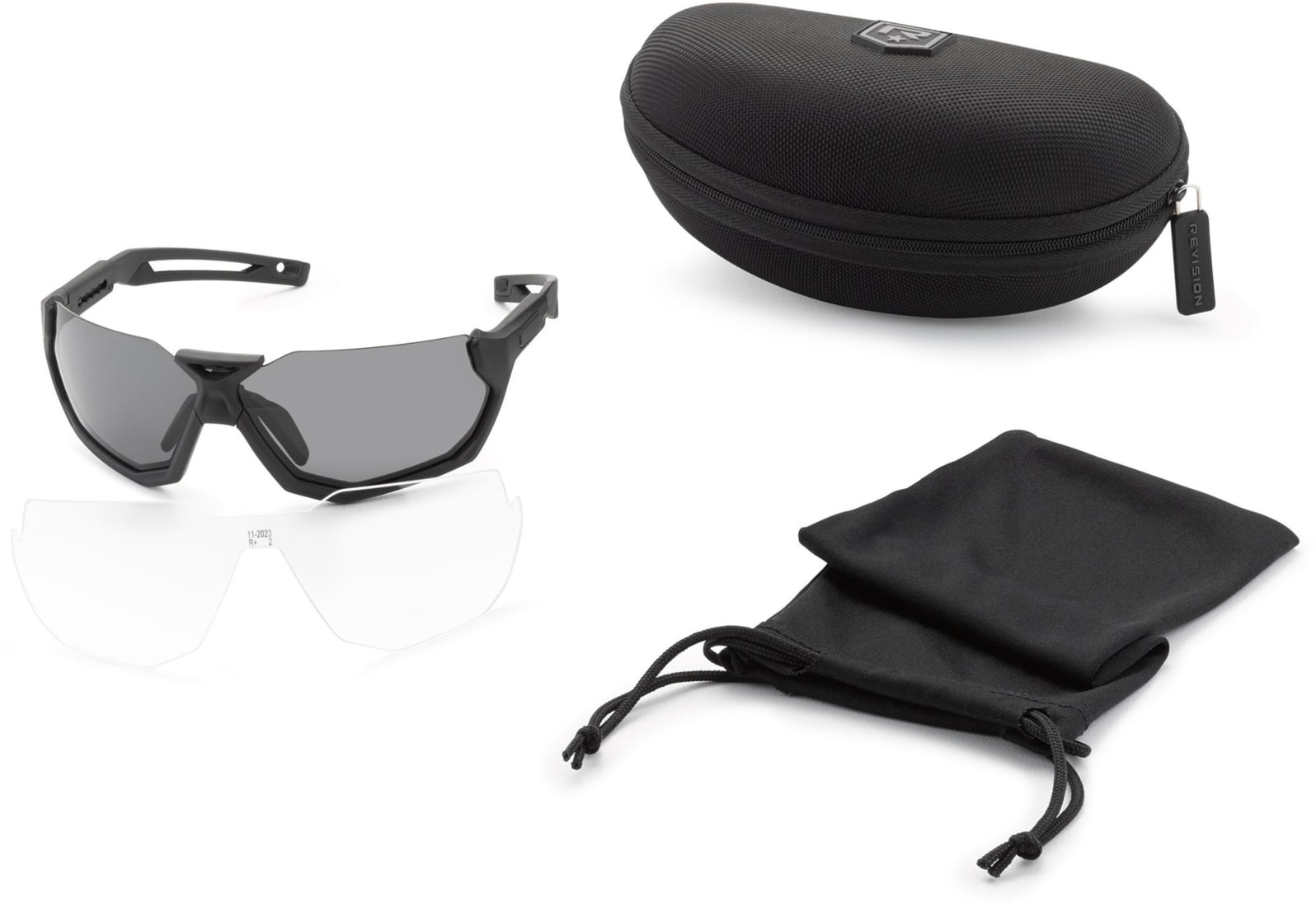 Revision Slingshot Ballistic Two Lenses Sunglasses 4-0759-9001 Up to 10 ...