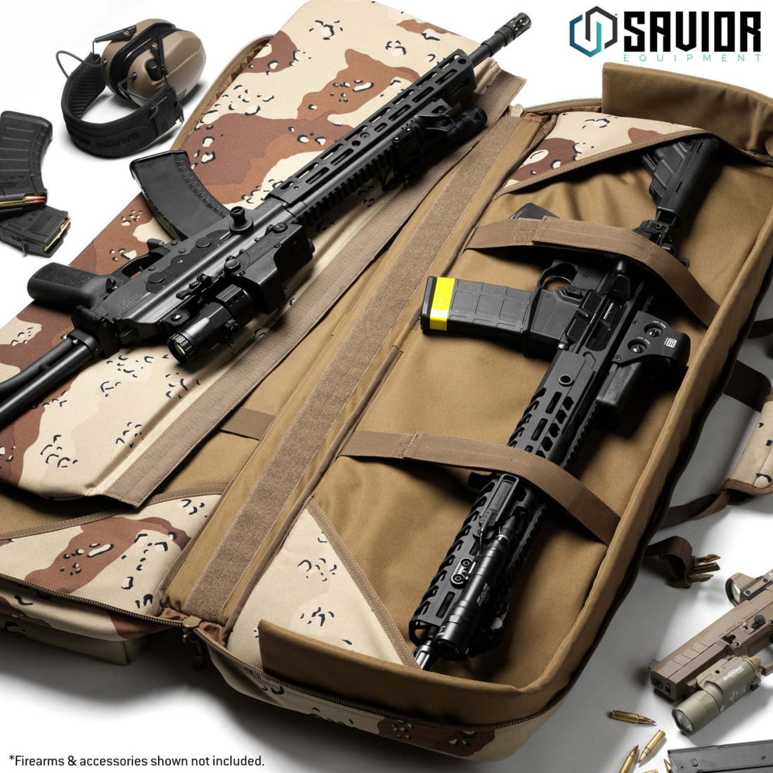 Savior Equipment Camo Urban Warfare Double Rifle Bag RB-5512DG-VER2 ...