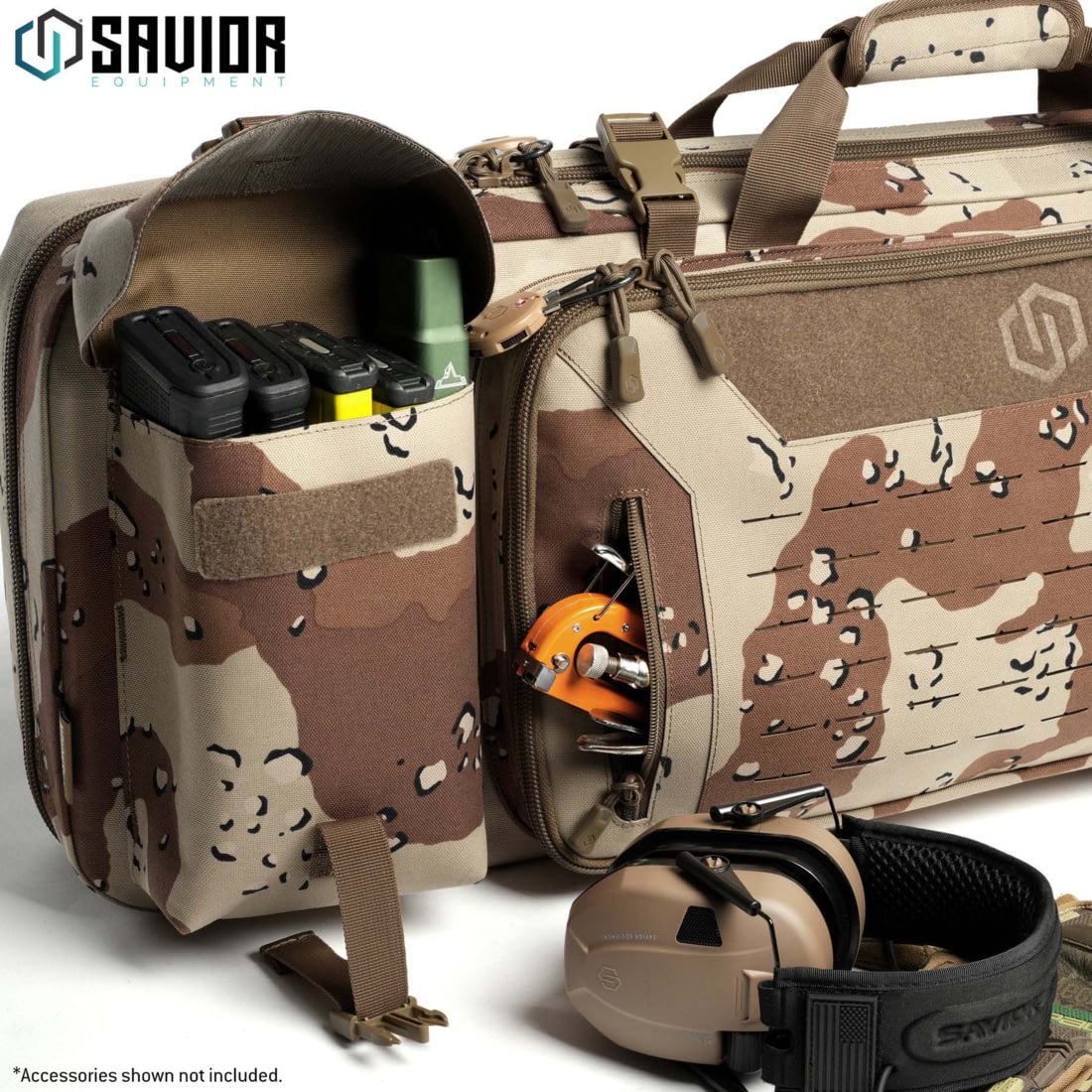 Savior Equipment Camo Urban Warfare Double Rifle Bag RB-5512DG-VER2 ...